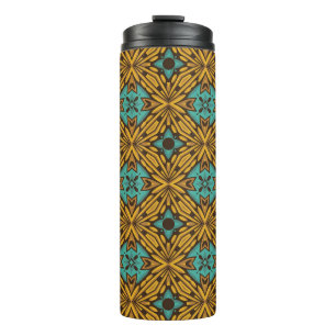 Classic Floral: Timeless Vintage Pattern. Thermal Tumbler