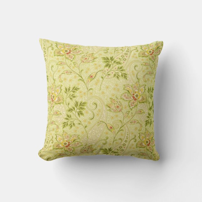 Classic Floral Wallpaper: Old Elegance Cushion (Front)