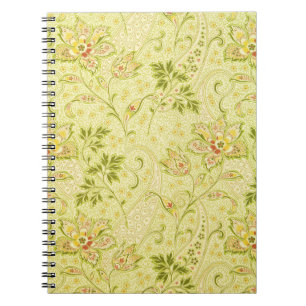 Classic Floral Wallpaper: Old Elegance Notebook