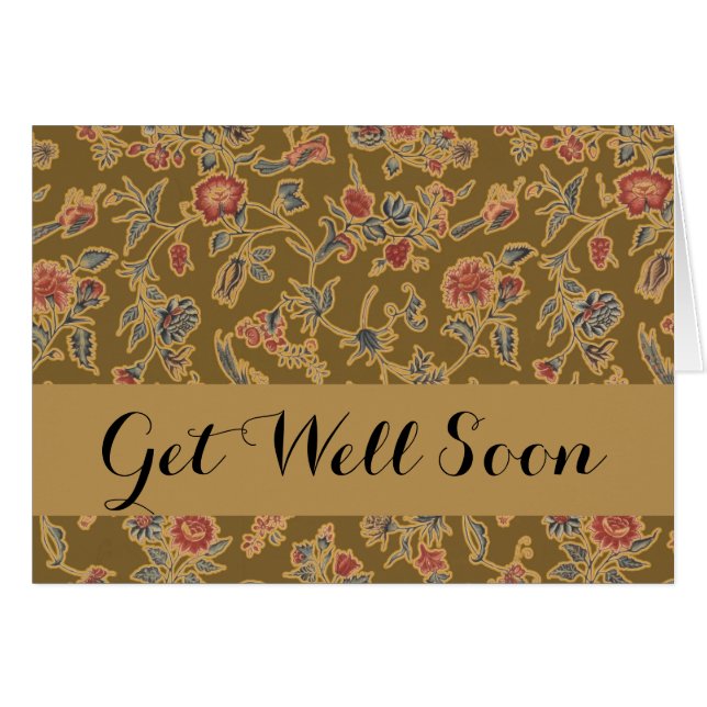 Classic Flower Chintz Pretty Soft Floral Design (Front Horizontal)