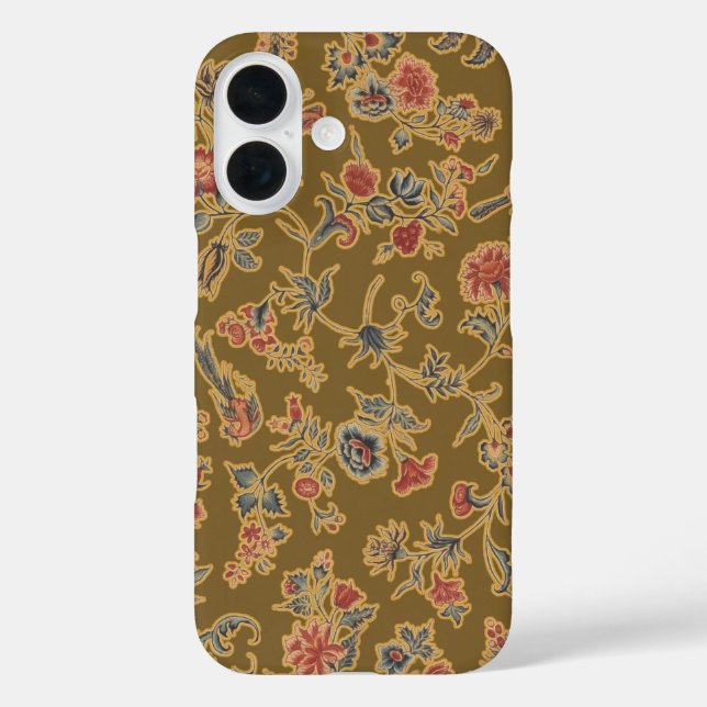 Classic Flower Chintz Pretty Soft Floral Design Case-Mate iPhone Case (Back)