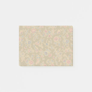Classic Flower Chintz Pretty Soft Floral Design Post-it Notes
