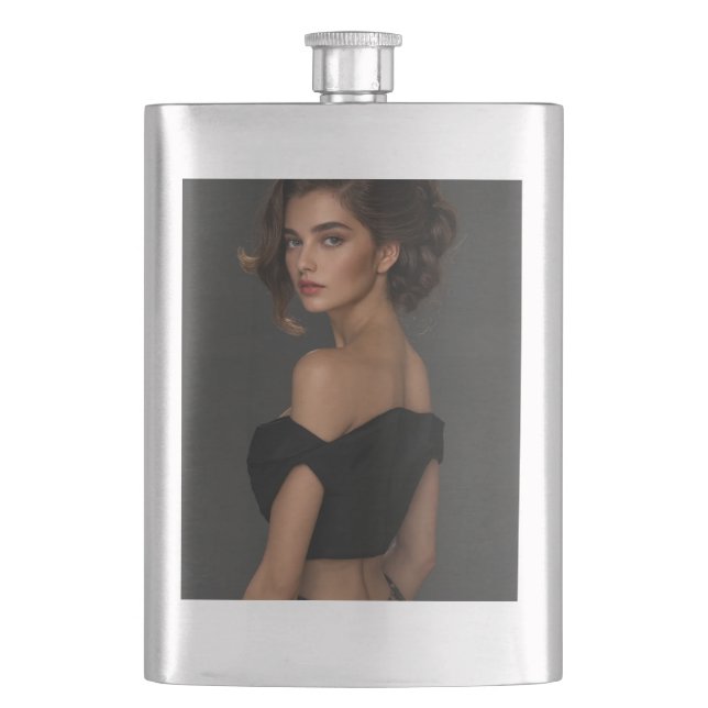 classic flusk hip flask (Front)