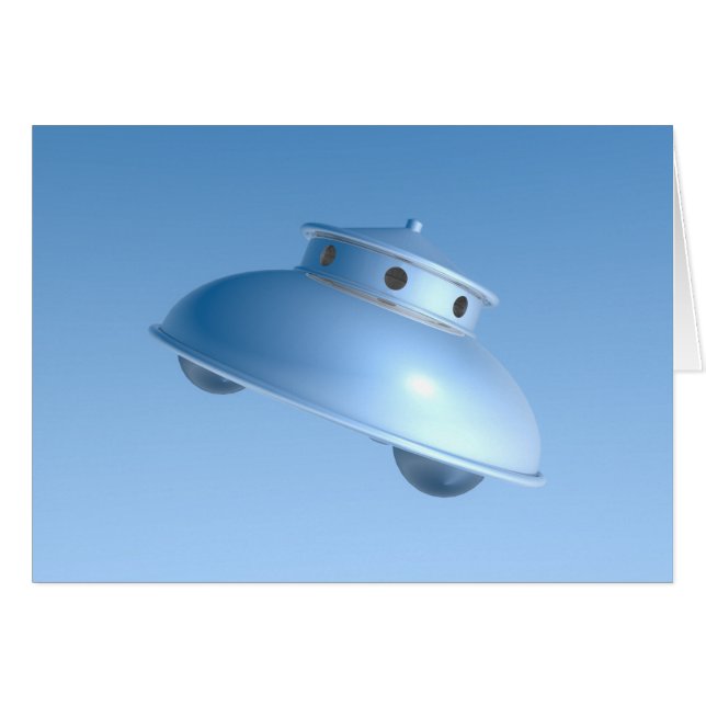 Classic Flying Saucer (Front Horizontal)