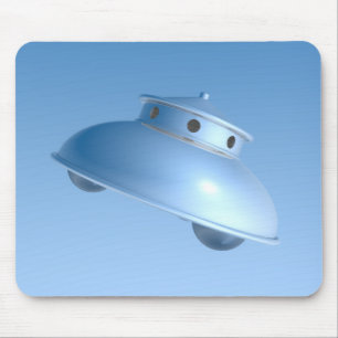 Classic Flying Saucer Mouse Mat