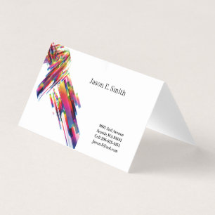 Classic Folded Calling Card