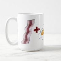 Classic Food Pairing BACON + EGGS = Love Heart