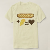 Classic Food Pairing Bread + Butter = Love Heart