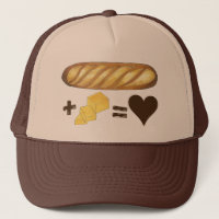 Classic Food Pairing Bread + Butter = Love Heart