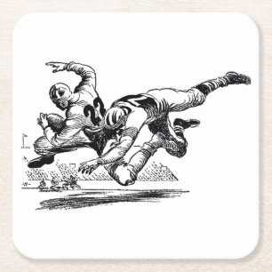 Classic Football Coaster Set
