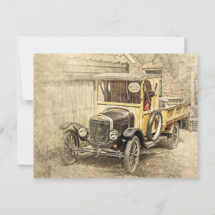 Classic Ford Postcard