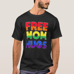 Classic Free Mum Hugs Lgbt Pride Gay Transgender M T-Shirt