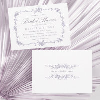 Classic French Victorian Lavender Bridal Shower
