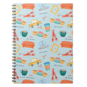 Classic FRIENDS™ Icons Pattern Notebook