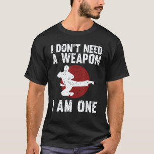 Classic Funny Karate For Men Women Taekwondo Marti T-Shirt