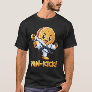 Classic Funny Pancake Pan Karate Taekwondo Kick Bo T-Shirt
