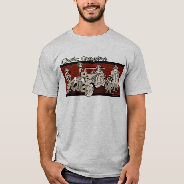 Classic Gangsters T-Shirt (Front)