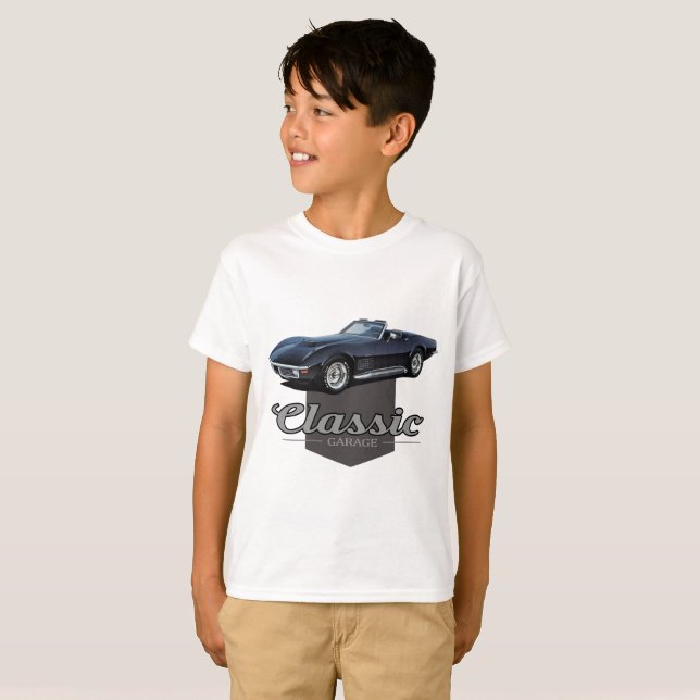 Classic Garage Corvette T-Shirt (Front Full)