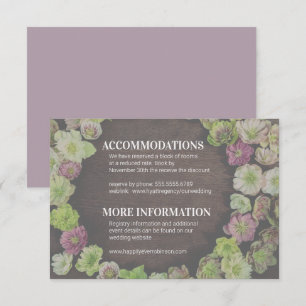 CLASSIC Garden Hellebore Details Enclosure Card