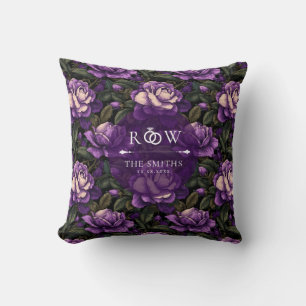 Classic Gardenias Garden Destination Wedding Cushion