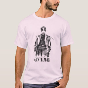 Classic Gentleman Graphic T-Shirt