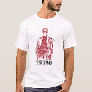Classic Gentleman Style T-Shirt – Vintage