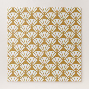 Classic Geometric: Art Deco Elegance. Jigsaw Puzzle