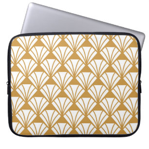 Classic Geometric: Art Deco Elegance. Laptop Sleeve