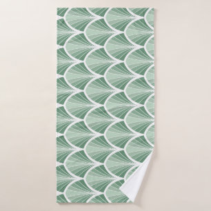 Classic Geometric: Art Deco Seamless Style Bath Towel