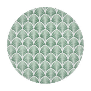 Classic Geometric: Art Deco Seamless Style Cutting Board