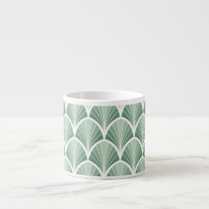 Classic Geometric: Art Deco Seamless Style Espresso Cup