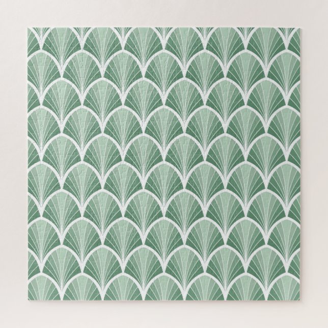 Classic Geometric: Art Deco Seamless Style Jigsaw Puzzle (Vertical)