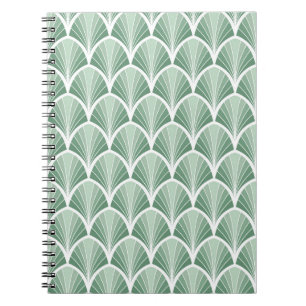 Classic Geometric: Art Deco Seamless Style Notebook