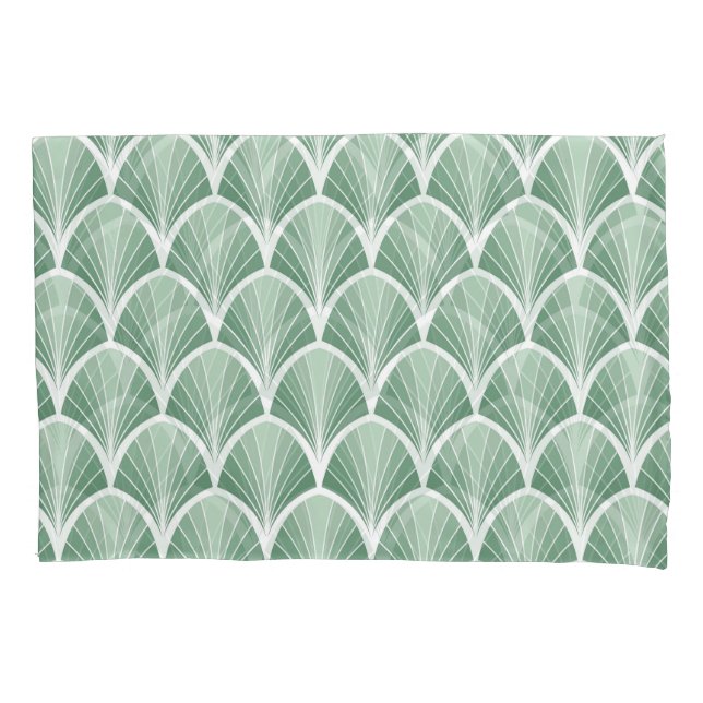 Classic Geometric: Art Deco Seamless Style Pillowcase (Front)