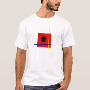 Classic Geometric Bauhaus Design Multicolour T-Shirt