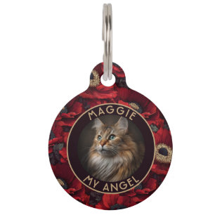 Classic Gift For Pet Owner Anemones Tag