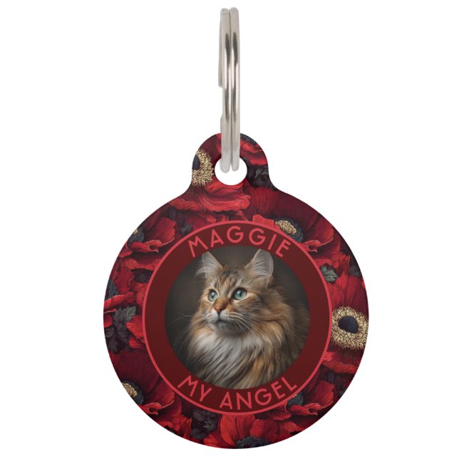 Classic Gift For Pet Owner Anemones Tag (Front)