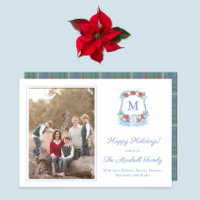 Classic Ginger Jar Red Poinsettia Merry Christmas