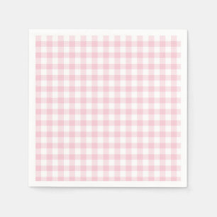 Classic Gingham Classical Pink Napkin