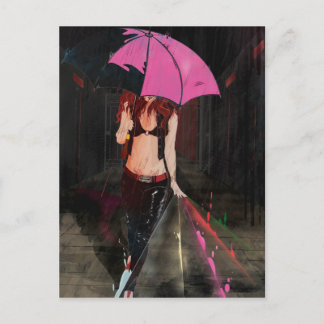 Classic Girl Postcard