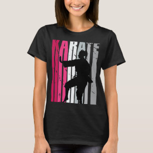 Classic Girls Motivational Karate Birthday Loves G T-Shirt