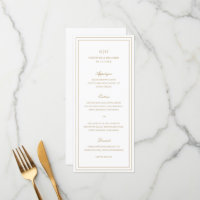 Classic Gold Elegant Wedding