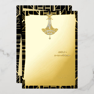 Classic GOLD Gatsby Flapper Bridal Shower