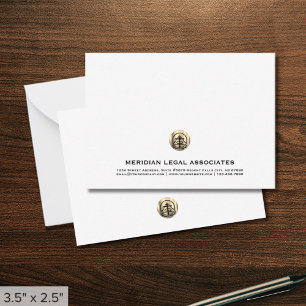 Classic Gold Logo Professional Card
