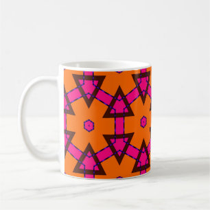 classic golden pattern. golden ornament in arabian coffee mug