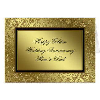 Golden Wedding  Anniversary  Cards  Invitations Zazzle co uk