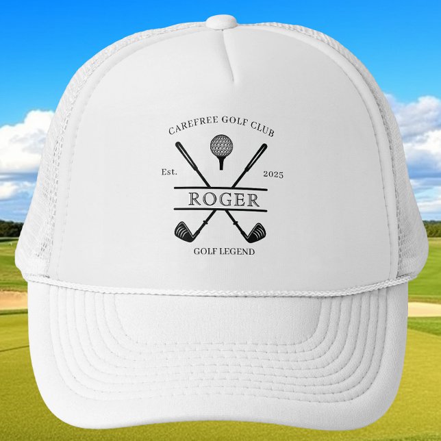 Classic Golf Club Name Trucker Hat (Creator Uploaded)