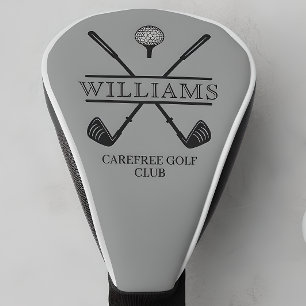 Classic Golf Club Player Name Golf Head Cover