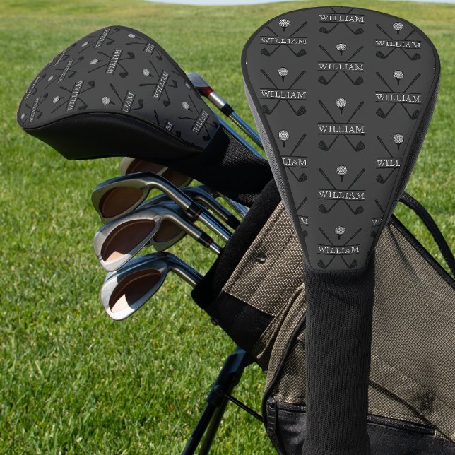 Classic Golf Club Player Name Grey Head Cover (Creator Uploaded)