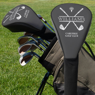 Classic Golf Club Player Name Grey Head Cover